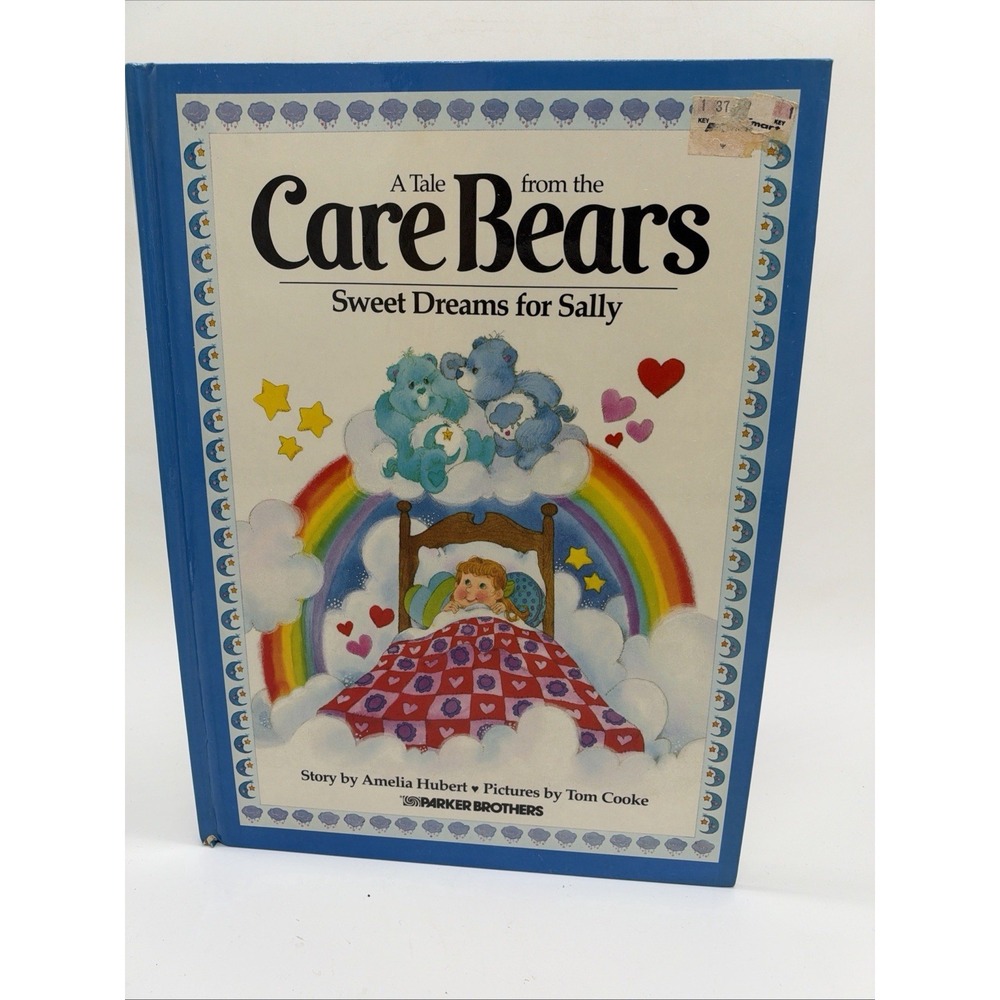 A Tale From The Care Bears Sweet Dreams For Sally Hardcover Book '83 First Print